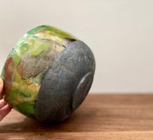 Load image into Gallery viewer, Iridescent Raku Bowl