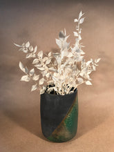 Load image into Gallery viewer, Striped Raku Vase