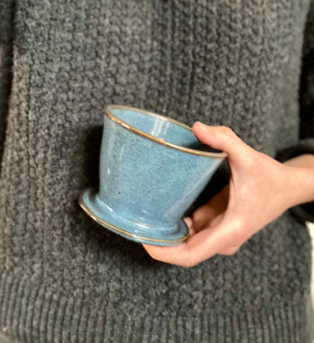 Floating Blue Pour Over