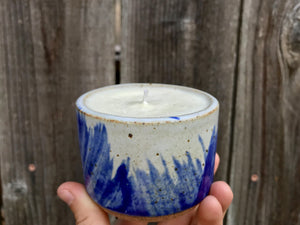 Azul Brush Candle