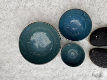 Load image into Gallery viewer, Floating Blue Bowls (Set of 3)
