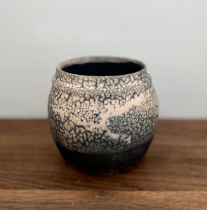 Crackle Raku Vase