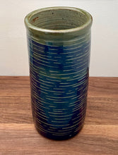 Load image into Gallery viewer, Blue Wash Vase
