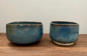 Floating Blue Matcha Bowl - Small