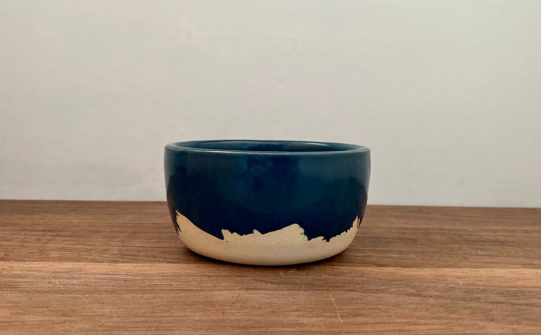 Waxy Blue Bowl