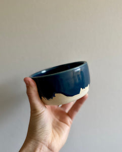 Waxy Blue Bowl