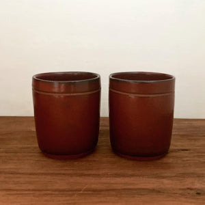 Red Tumblers (Set of Two)